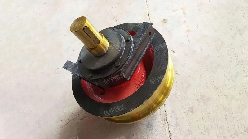 Travelling wheel set