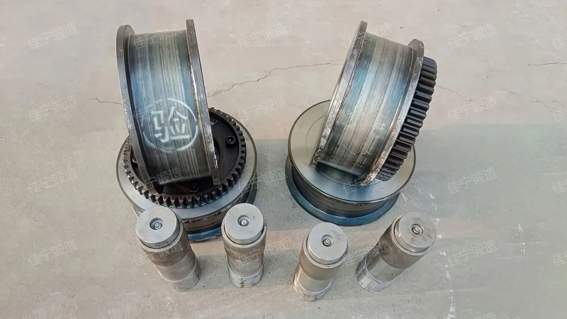 Port machinery wheel forgings
