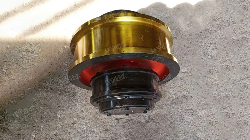 Mine car wheel set