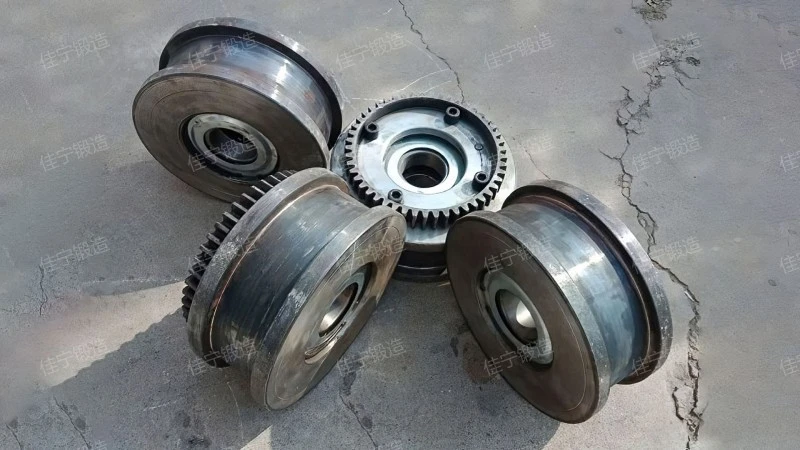 Crusher wheel forgings