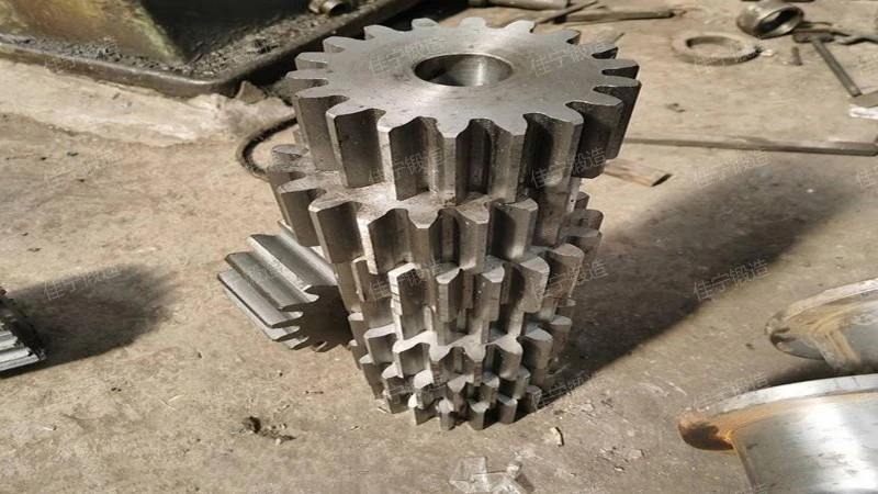 Aluminum alloy ring gear forgings