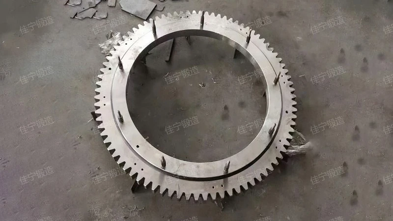 Thick-walled gear forgings