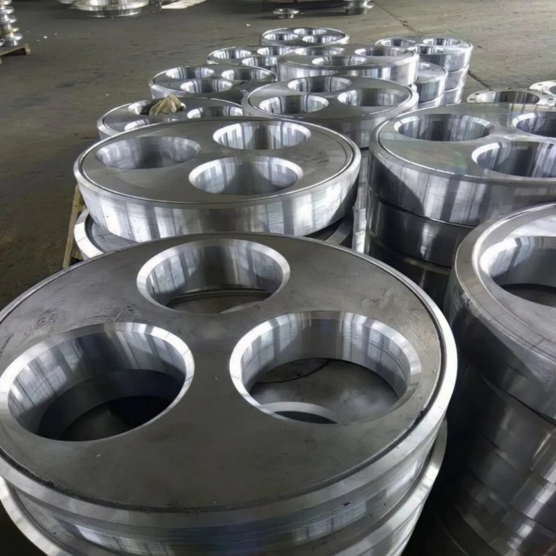 Manhole pipe flange