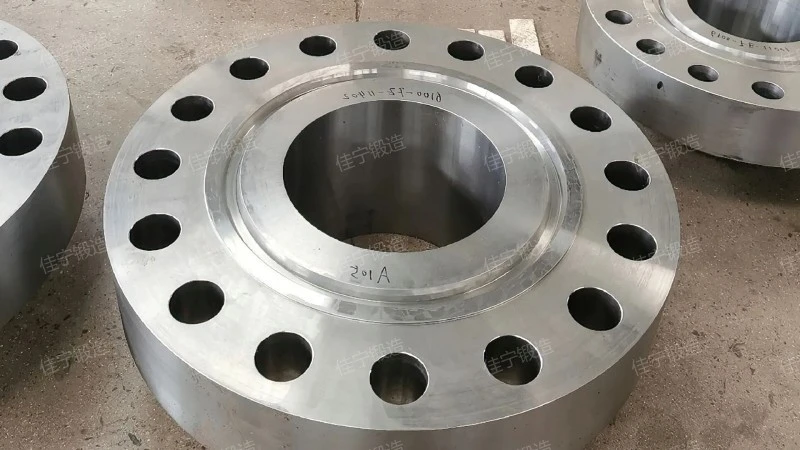 Flat welding blind flange plate
