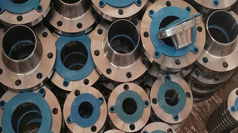 Austenitic stainless steel flange cover