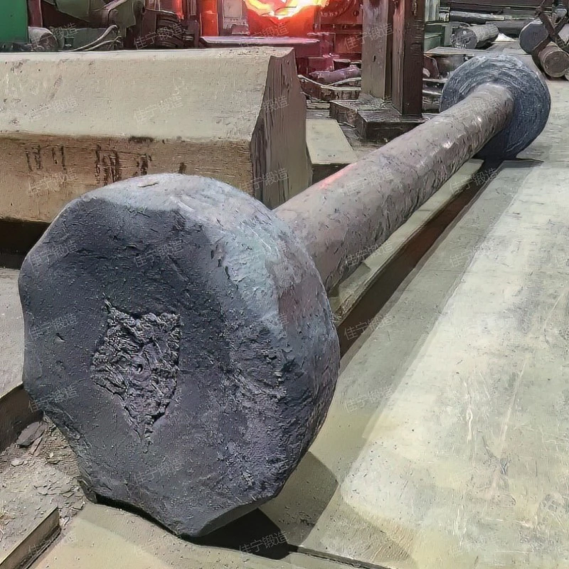 Stainless steel shaft free forging